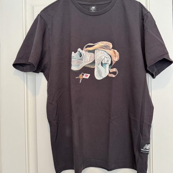 New Balance Other - Limited Edition New Balance Jacob Rochester Charcoal Grey Graphic Tee, Size XL